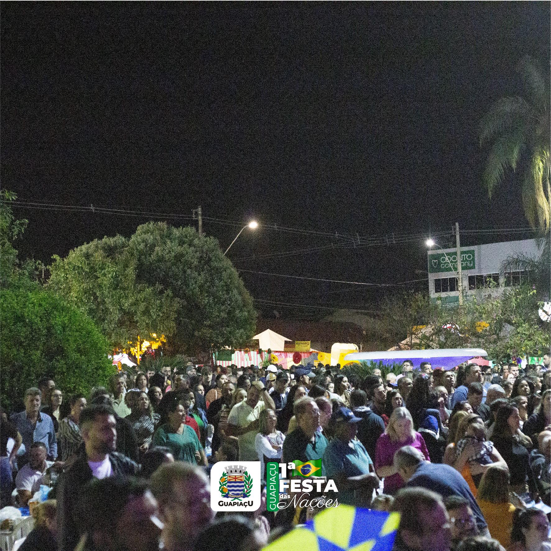 1ª Festa das Nações atrai grande público para a Praça da Cidade.