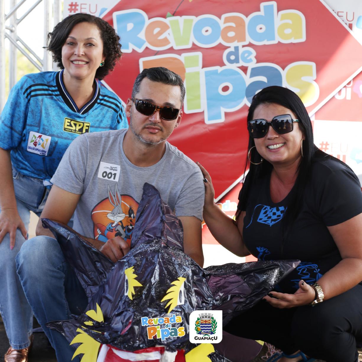 Prefeitura promove 1º Festival de Pipas em Guapiaçu.