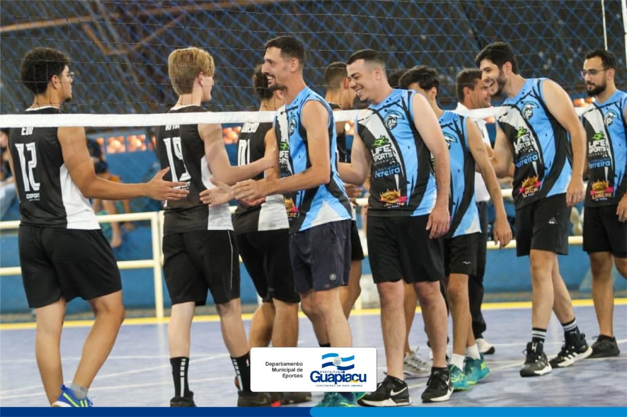 Início Campeonato Municipal de Vôlei de Guapiaçu