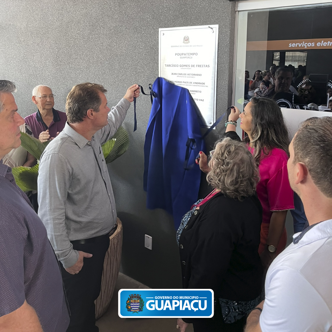 Inauguração Sebrae. PoupaTempo, PAV
