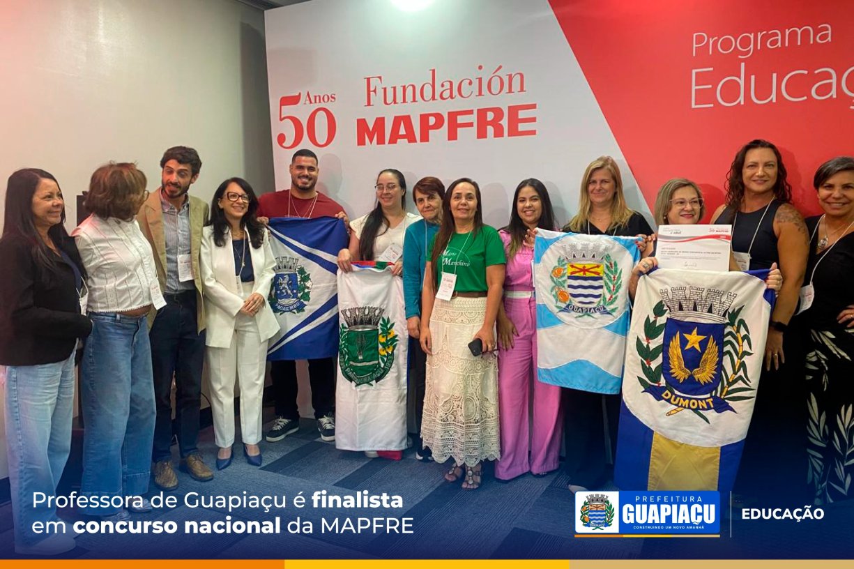 Professora de Guapiaçu é finalista em concurso nacional da MAPFRE