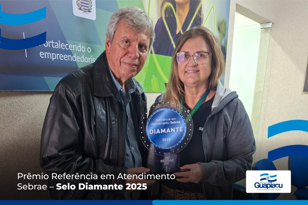 Prêmio Referência em Atendimento Sebrae – Selo Diamante 2025