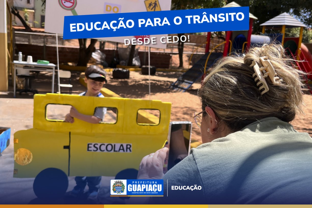 Educação para o Trânsito desde cedo!