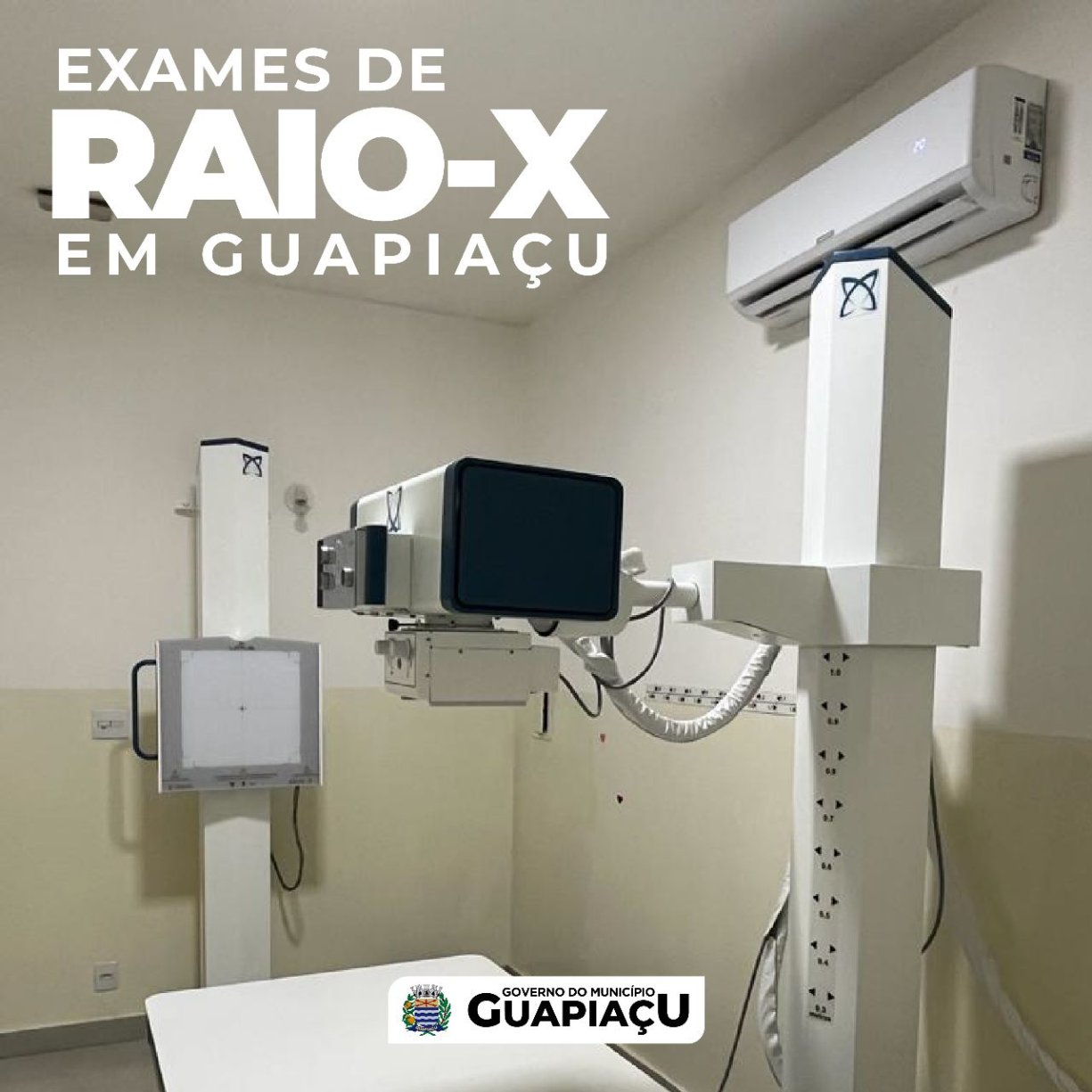  Exames de RAIO X em Guapiaçu.