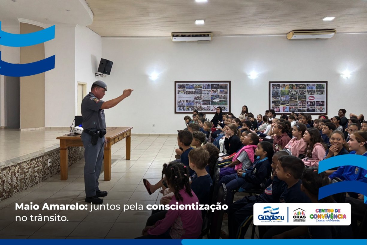 Maio Amarelo: juntos pela conscientização no trânsito