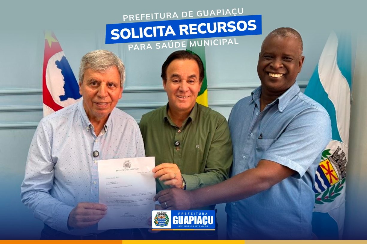 Prefeito de Guapiaçu recebe visita do deputado federal Adilson Barroso